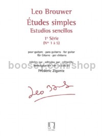 Études simples - Estudios sencillos (Série 1) (Guitar)